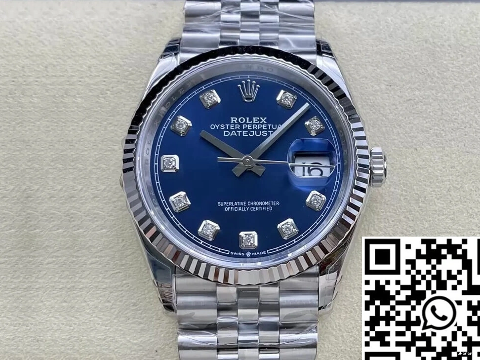 36MM Stainless Steel Datejust Rolex Factory M126234-0037 VS 0307